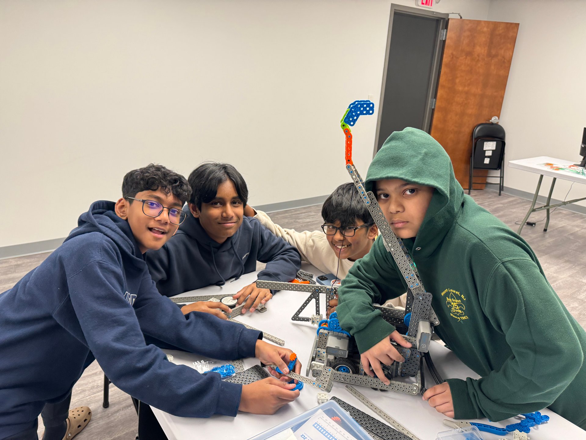 Students collaborating